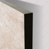 Liwa Beige porcelain tile 60x120cm 2mm thickness, beige stone look design, durable porcelain tile for modern floors and walls.