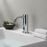 MCM 703501 electronic single-water sink tap made in Italy. Battery-powered operation, premium Italian craftsmanship, water-saving flow limiter, designer finishes, and 2-year warranty.