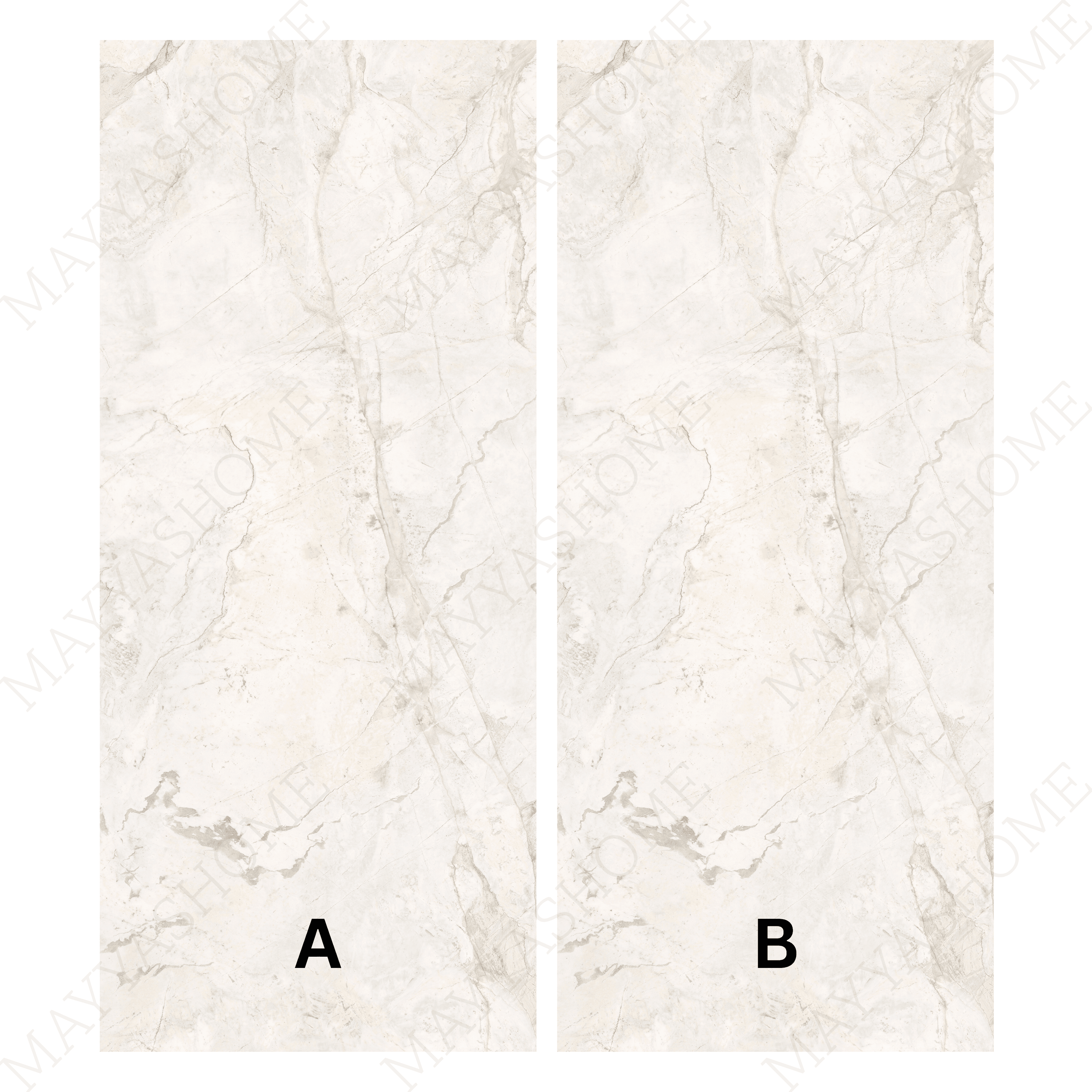 Marmo Ice 120x278cm glossy porcelain tile. Cool white tones with sleek finish, 09mm durable slab, seamless luxury look for modern interiors.