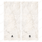 Marmo Ice 120x278cm glossy porcelain tile. Cool white tones with sleek finish, 09mm durable slab, seamless luxury look for modern interiors.