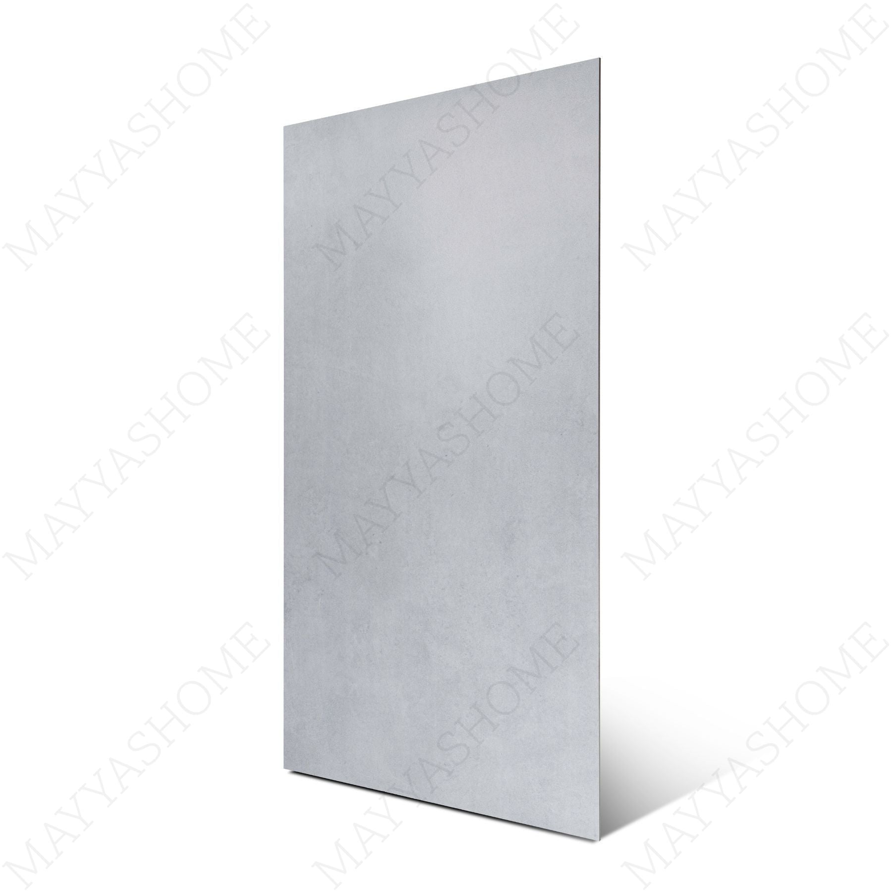 Metro Ash matte concrete effect porcelain tile 60x120cm 9mm offers a modern ash-grey look with durable porcelain strength for floors and walls.
