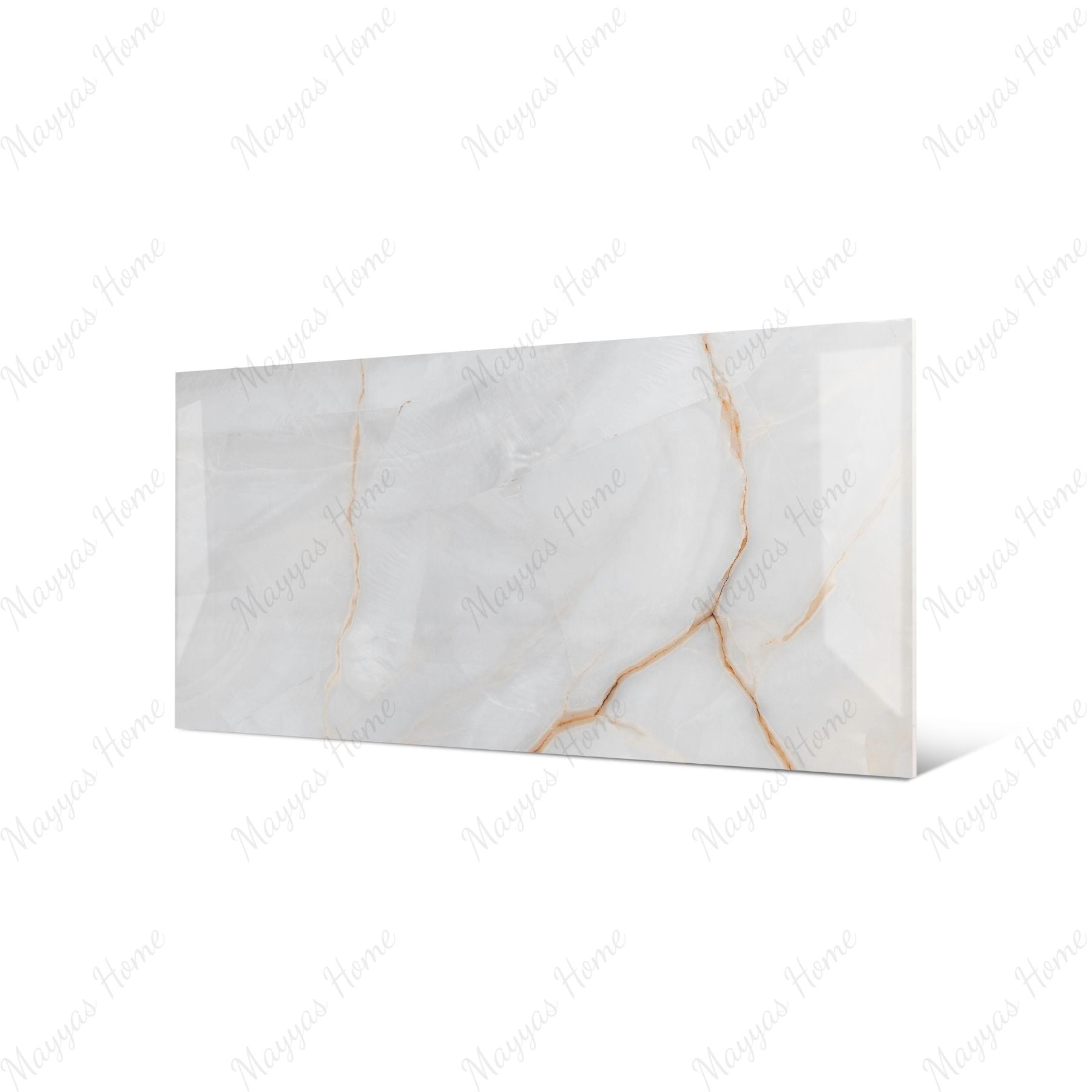 Milkey Pearl 80x160cm 9 mm glossy porcelain tiles. Elegant pearl-white floor & wall tiles for UAE homes & commercial interiors.