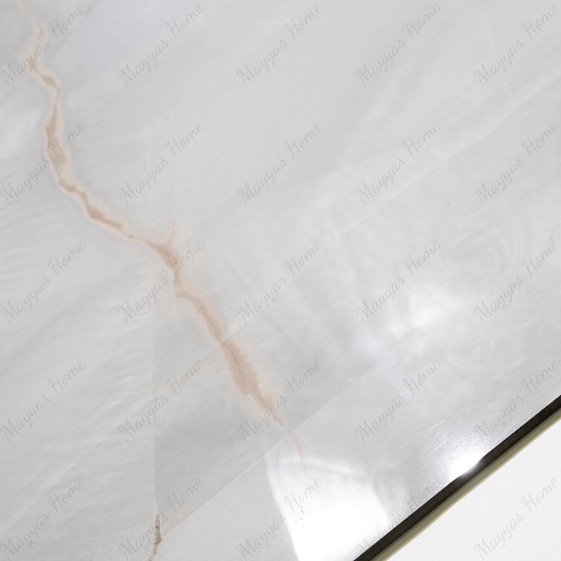 Milkey Pearl 80x160cm 9 mm glossy porcelain tiles. Elegant pearl-white floor & wall tiles for UAE homes & commercial interiors.