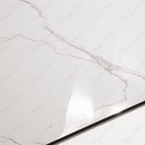 Mint Statuario 80x160cm glossy porcelain tile, 09mm thick with a mint-toned statuario marble design. Polished finish brings elegance and light to interiors.