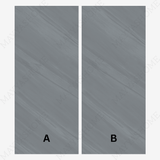 Modern steel look tiles with a random pattern and matt finish. 120x320cm large format tile ideal for industrial and contemporary interiors.