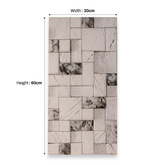 Monaco 03 30x60cm porcelain tile with 09mm thickness. Stone-look design, durable and elegant for modern walls and floors.