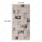 Monaco 03 30x60cm porcelain tile with 09mm thickness. Stone-look design, durable and elegant for modern walls and floors.
