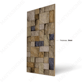 Monaco 08 30x60cm porcelain tile with 09mm thickness. Elegant stone-look design, durable and versatile for walls, floors, and modern interiors.