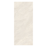 Monaco Ice glossy porcelain tile 120x280cm. Sleek white with frosty tones, 09mm thick, perfect for modern luxury interiors and walls.