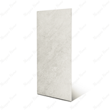 Mountain White porcelain tile 60x120cm 2mm thickness, white stone look design, durable porcelain tile for modern floors and walls.
