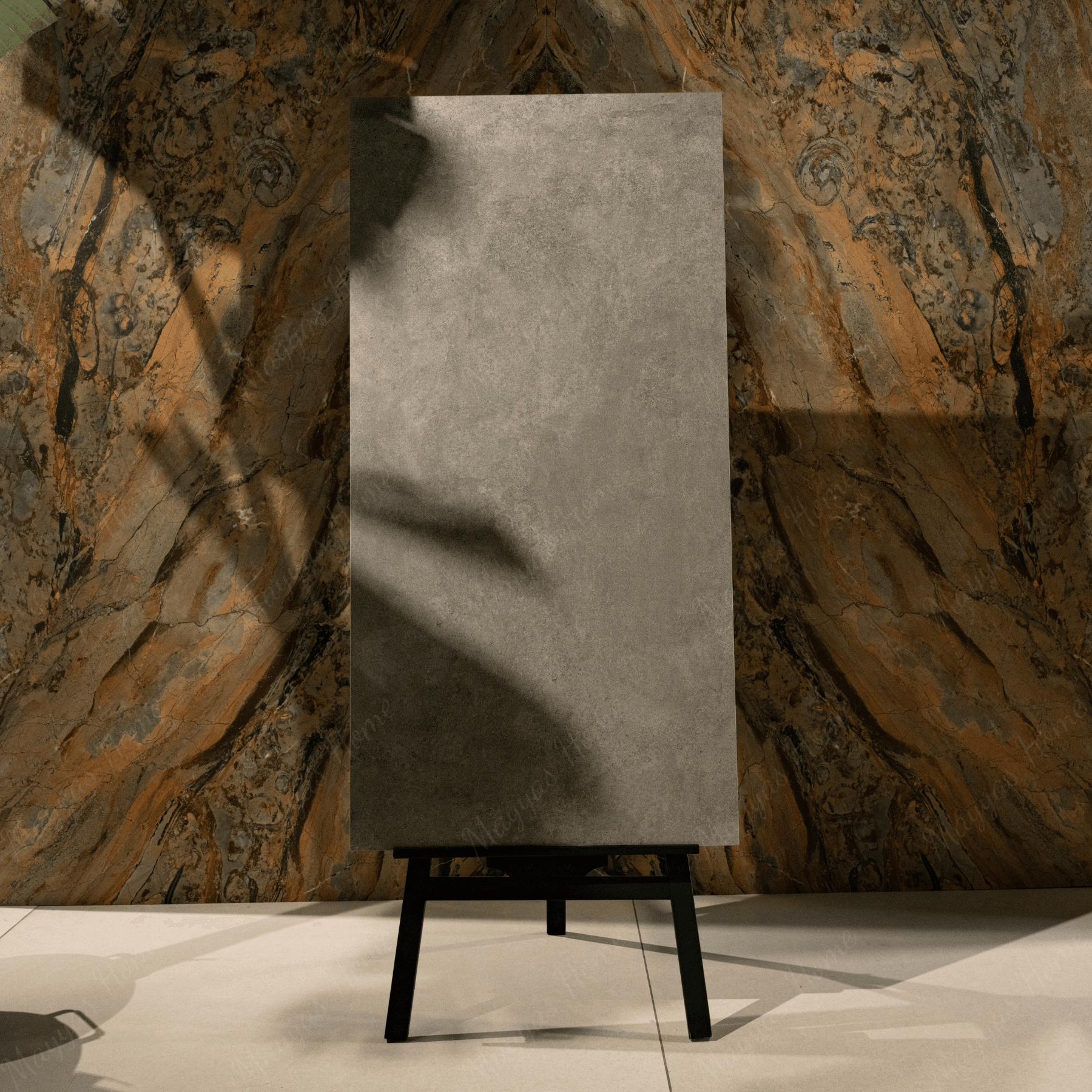 Nordic Veil porcelain tile 60x120cm with 9mm thickness, marble look design, durable porcelain, ideal for floors and walls.