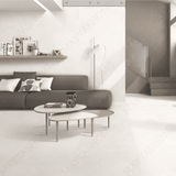 Norway Cemento Bianco 120x240cm carving matt porcelain tile. White cement look, durable 09mm format, stylish matt finish for walls and floors.