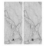 OPUS GREY 120x278cm grey marble look tile with delicate veining and a sleek glossy finish. A premium large format tile for modern interiors.