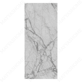 OPUS GREY 120x278cm grey marble look tile with delicate veining and a sleek glossy finish. A premium large format tile for modern interiors.