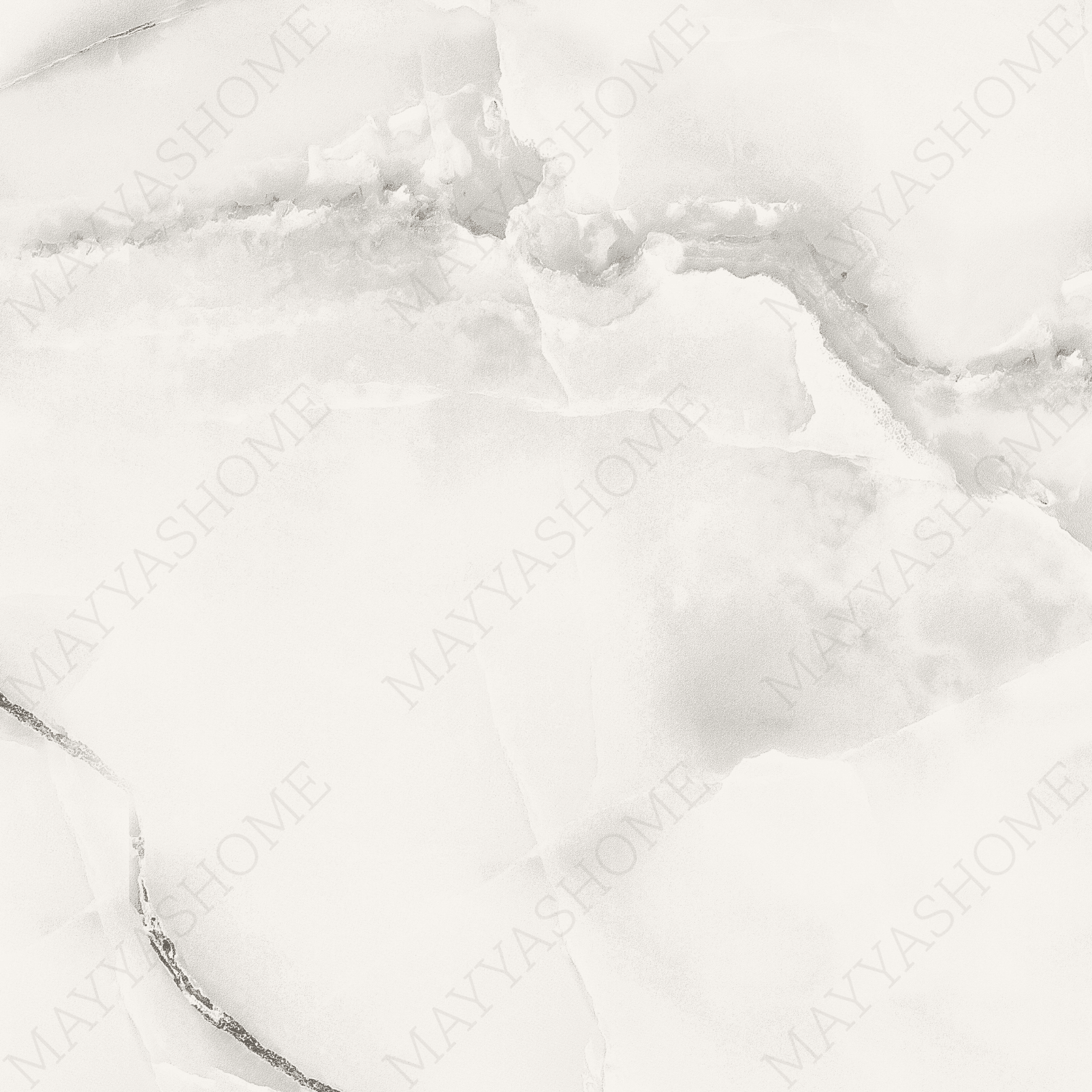 ORLANDO PEARL 60x60cm Glossy Porcelain Tile – 09MM Pearl Grey Marble Look