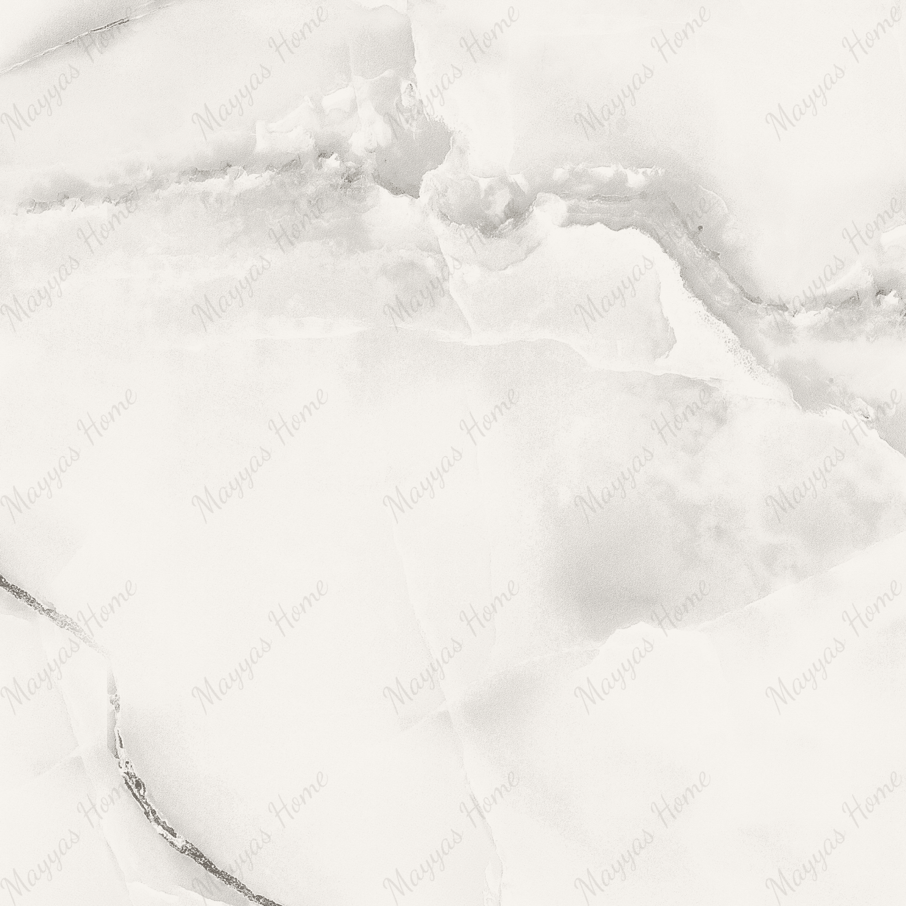 ORLANDO PEARL 60x60cm Glossy Porcelain Tile – 09MM Pearl Grey Marble Look