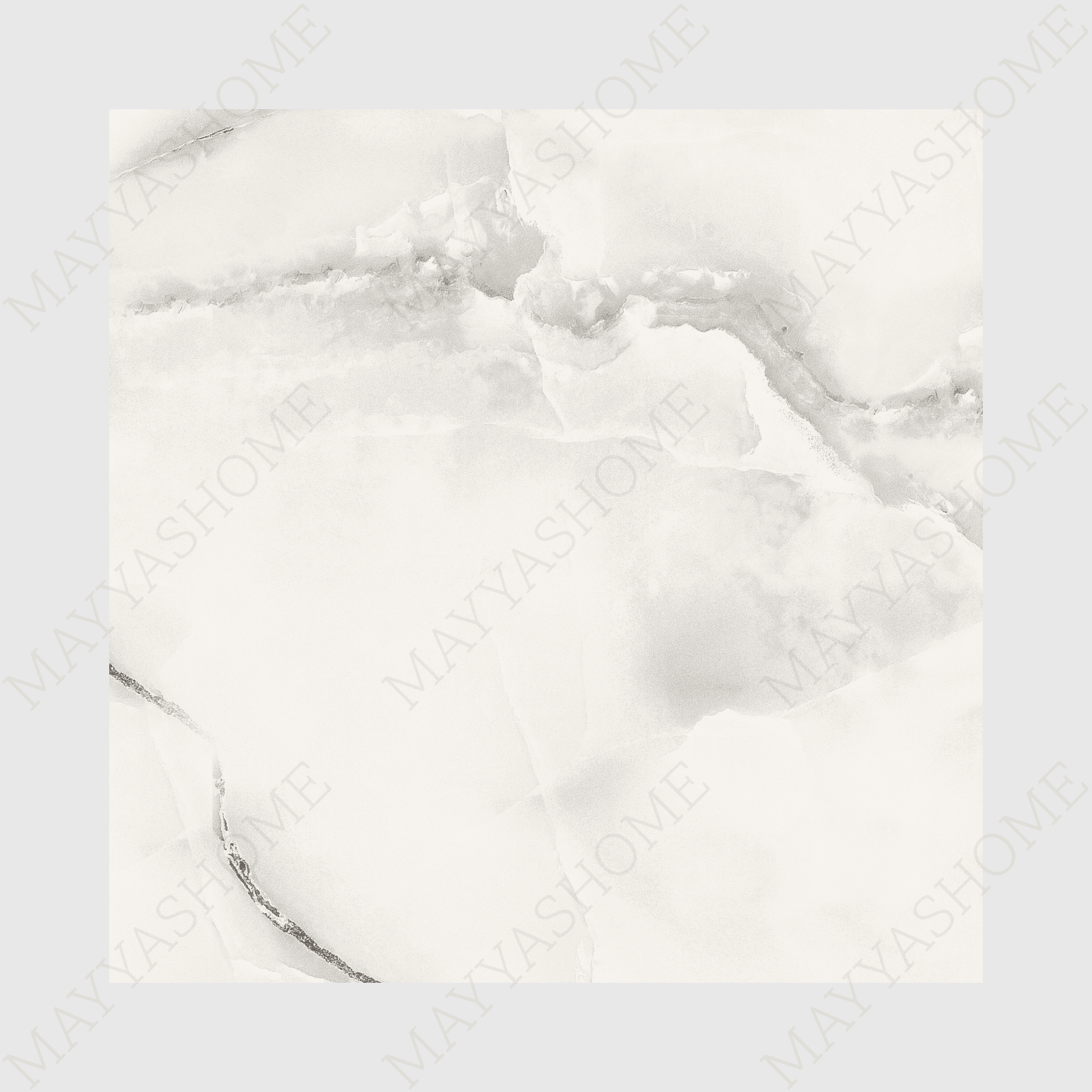 ORLANDO PEARL 60x60cm Glossy Porcelain Tile – 09MM Pearl Grey Marble Look