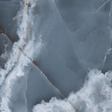 Oceano Onyx polished porcelain slab in 120x280cm with 6mm thickness, offering a luxury onyx look for premium floors, walls and contemporary interiors.