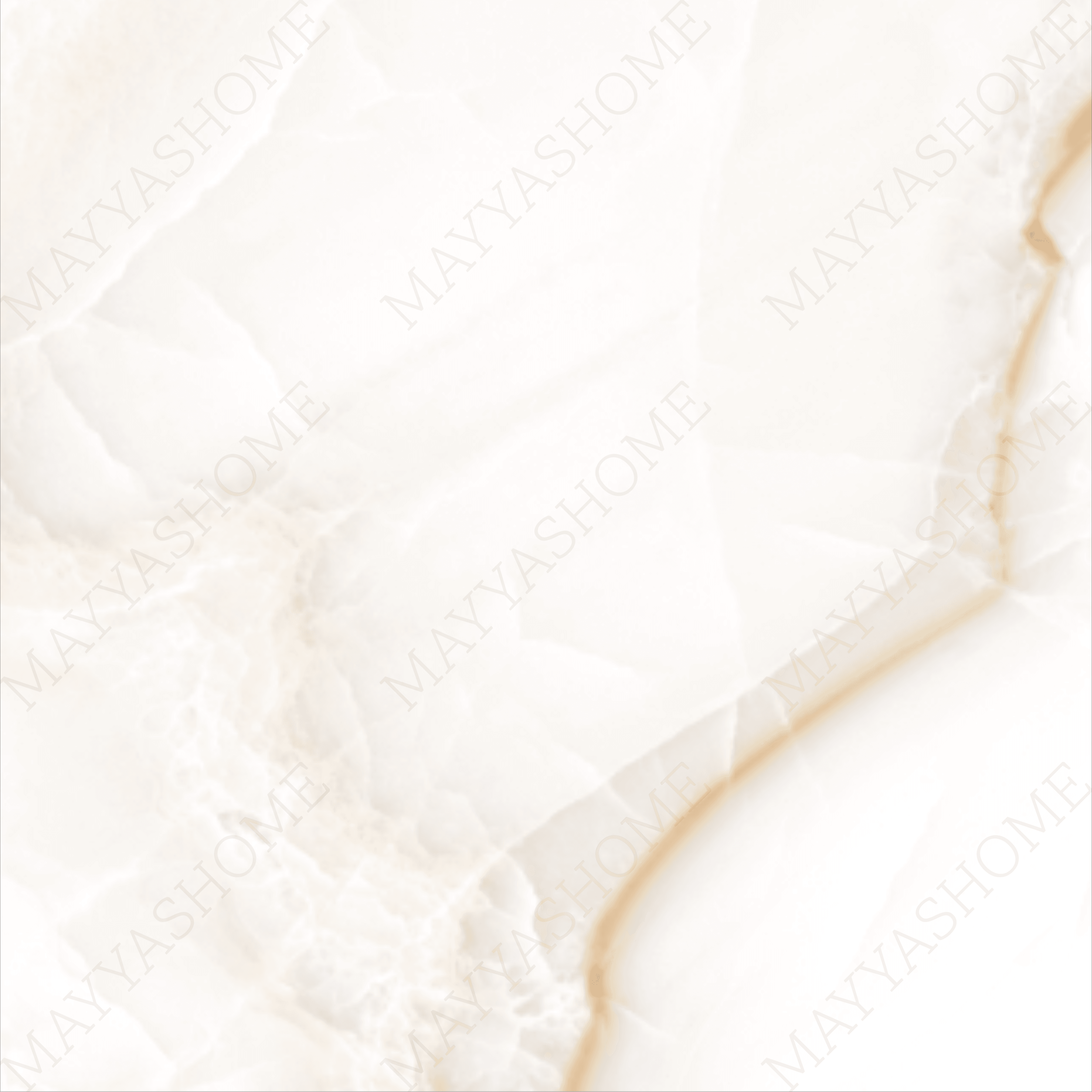 Onice Beige 120x240cm glossy tile with soft beige onyx design. Ideal for luxury bathrooms, living spaces, and modern feature walls.