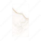 Onice Beige 120x240cm glossy tile with soft beige onyx design. Ideal for luxury bathrooms, living spaces, and modern feature walls.