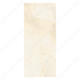 Onyx Rose Gold glossy porcelain tile 120x280cm. Elegant rose-gold tones with onyx design, 09mm thick, perfect for luxury walls and interiors.