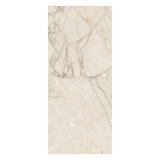 Opus Beige 120x278cm glossy porcelain tile. Warm beige marble look, 09mm slab, seamless finish, perfect for luxury walls, floors & interiors.