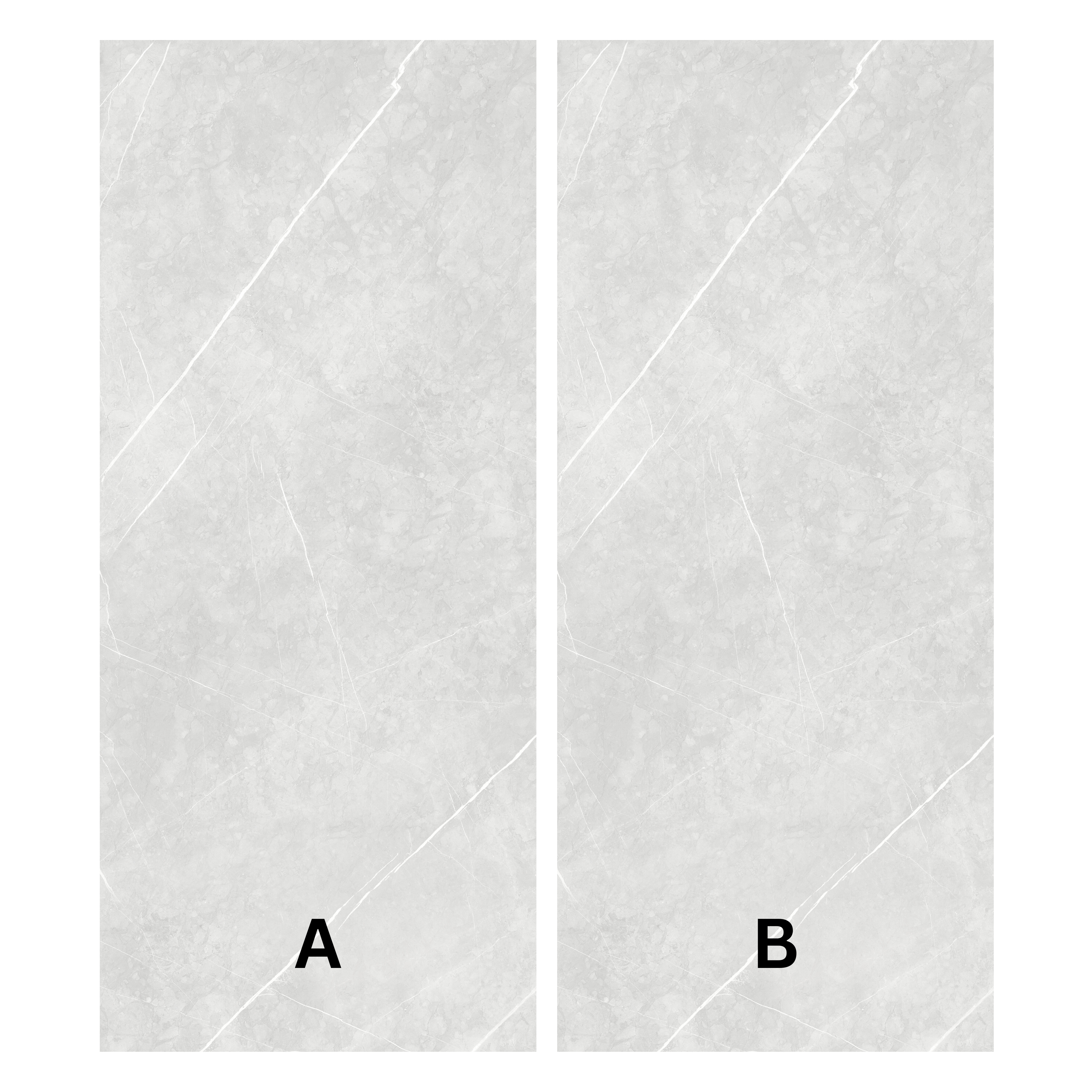 PIETRA BIANCO 120x278cm white marble look tile with soft veining and a polished glossy finish. A premium large format tile for luxurious interiors.