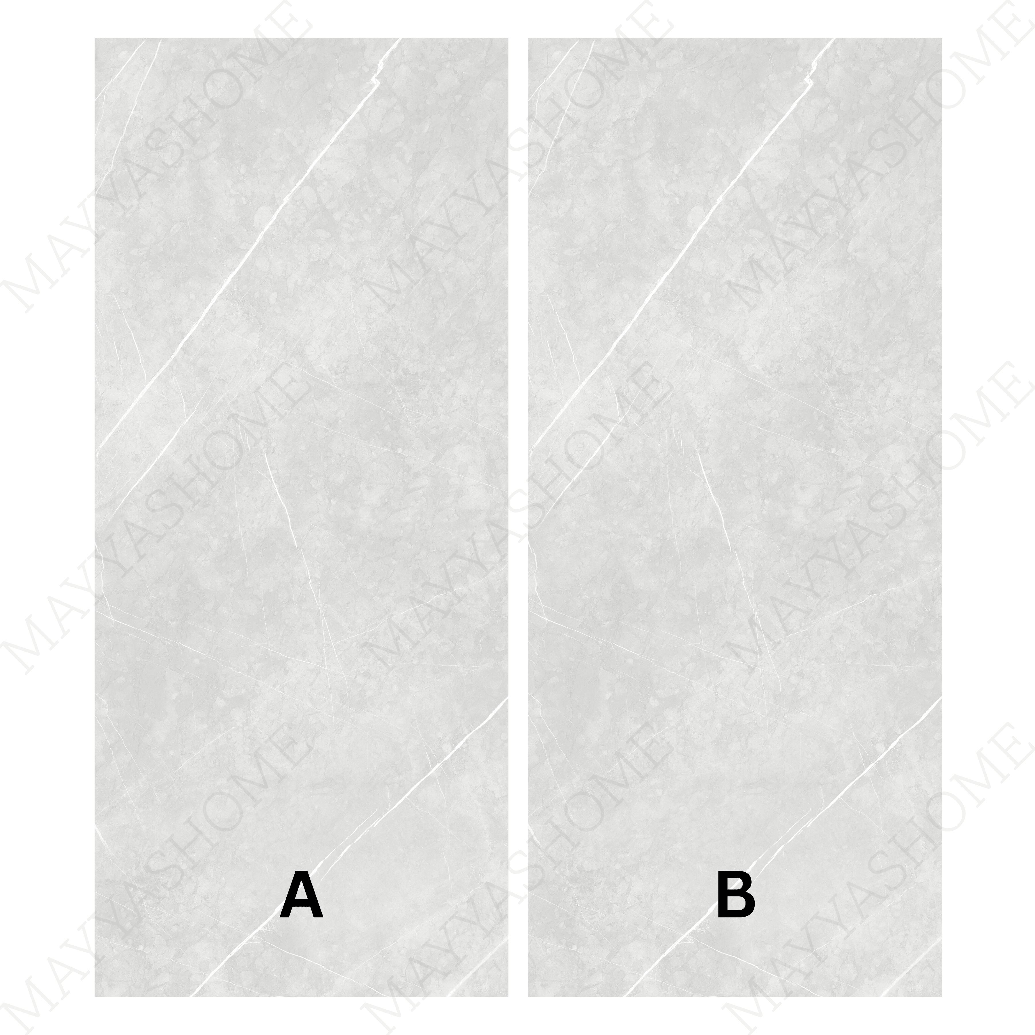 PIETRA BIANCO 120x278cm white marble look tile with soft veining and a polished glossy finish. A premium large format tile for luxurious interiors.