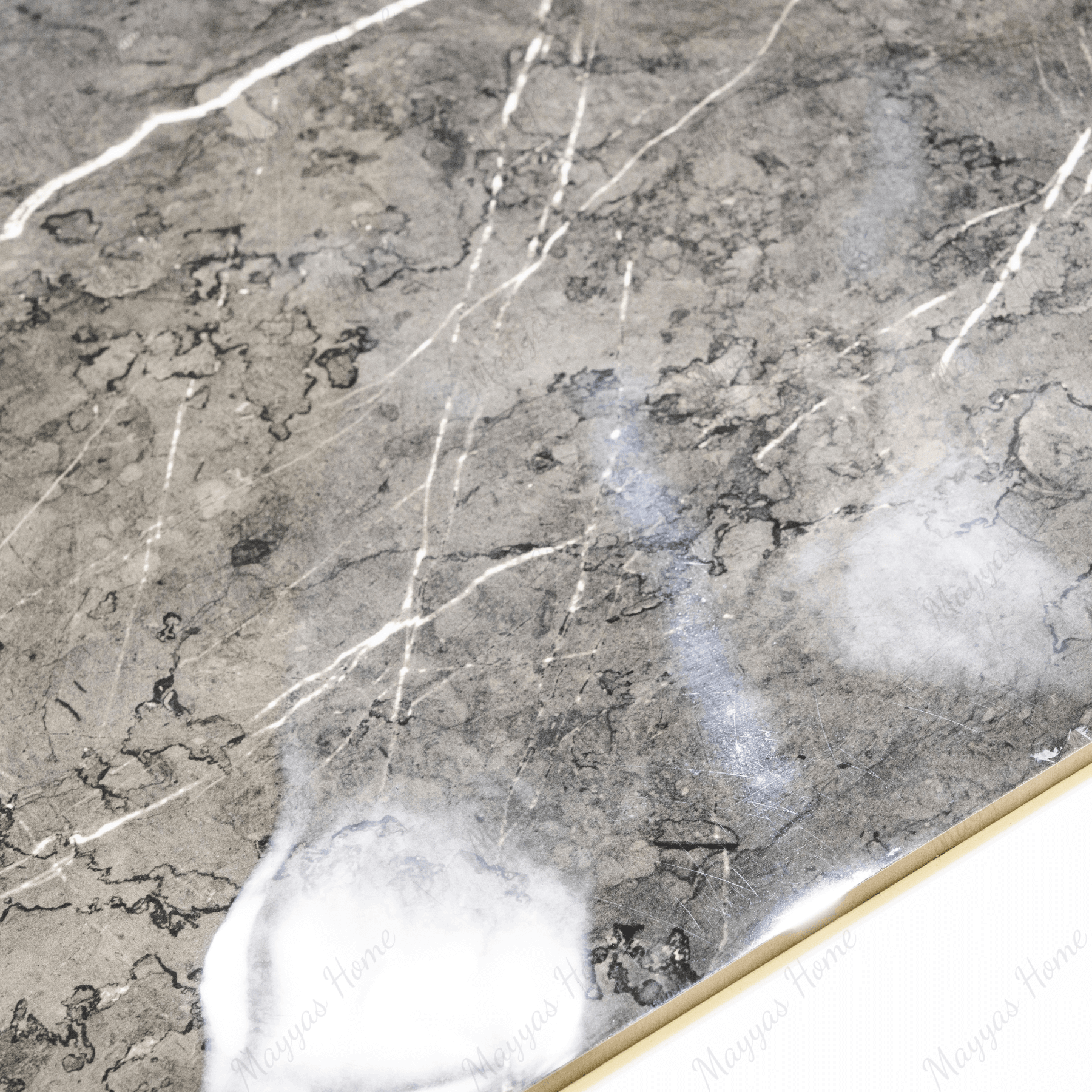 Pitera Grey porcelain tile 60x120cm 9mm thickness, grey marble look design, durable porcelain tile ideal for modern floors and walls.