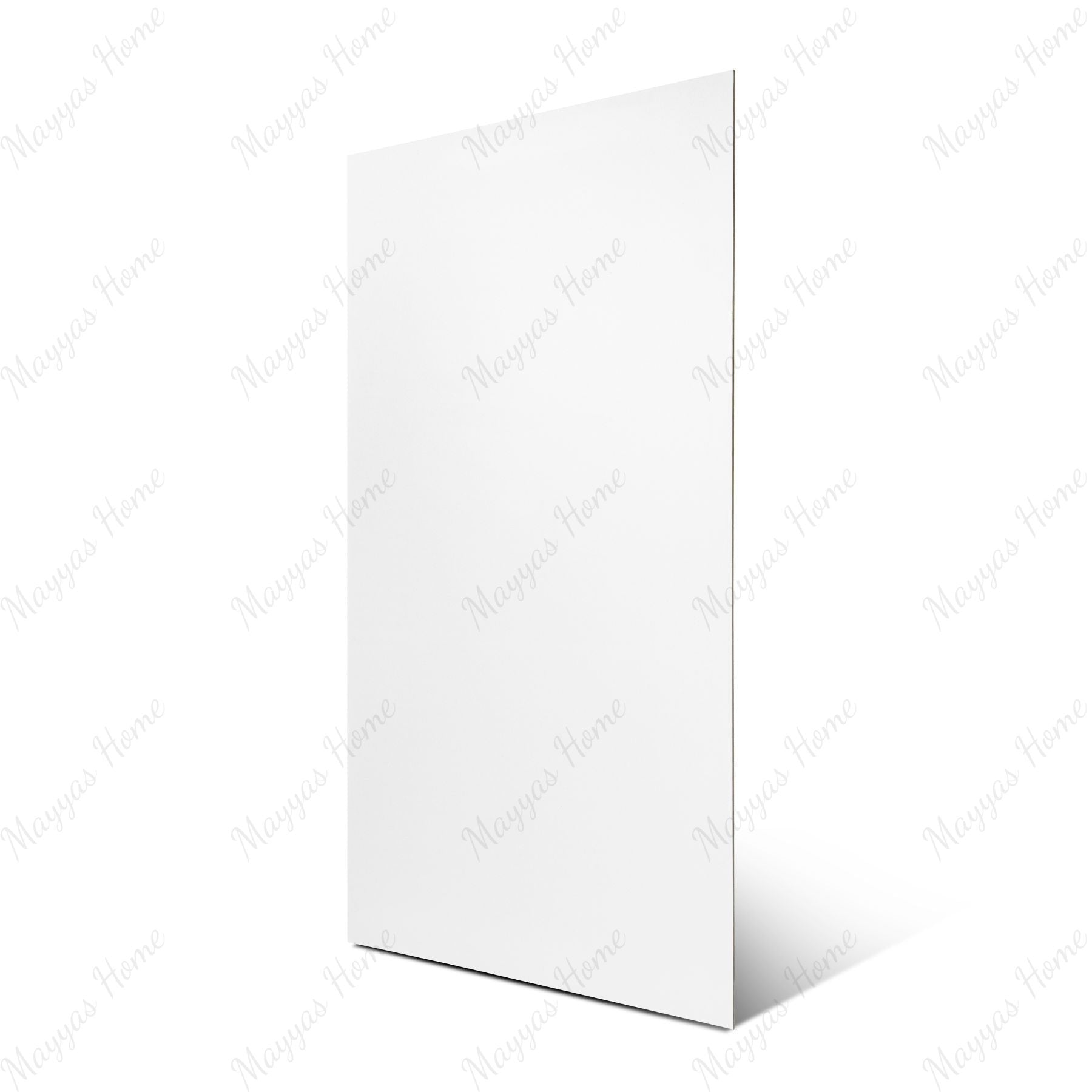 Plain White porcelain tile 60x120cm 9mm thick offers a clean minimalist look with strong porcelain performance for modern floor and wall designs.