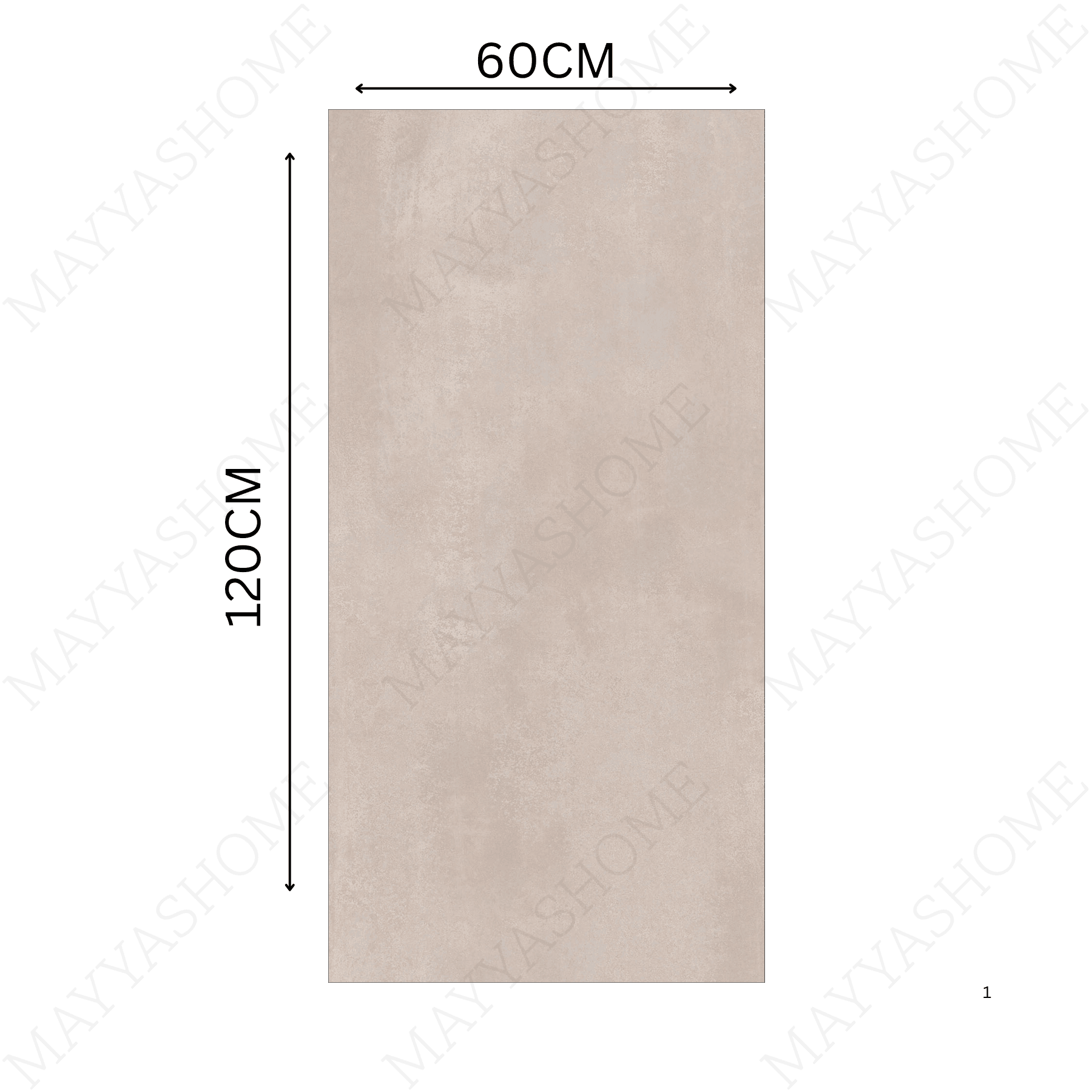 Plaza Maroon 60x120cm porcelain tile, 20mm thick with R11 slip-resistant rough matt finish. Rich stone look, perfect for outdoor and high-traffic spaces.