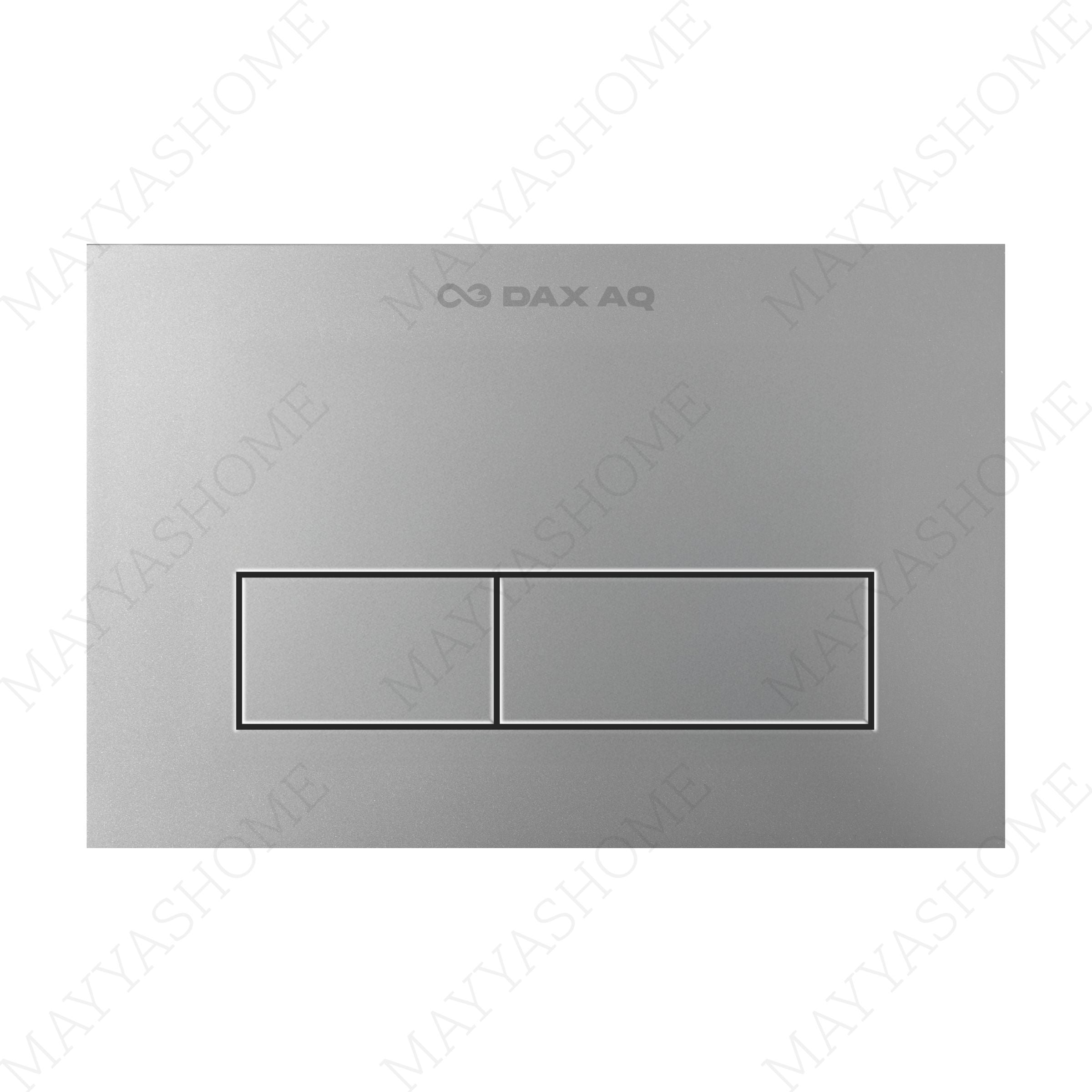 Premium Twinbar Silver Matt switch plate featuring a sleek matt finish, durable, scratch resistance-modern design Ideal for stylish modular switch installations