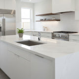Premium electric-powered electronic single water sink tap with above-counter installation and adjustable water-saving flow limiter technology.
