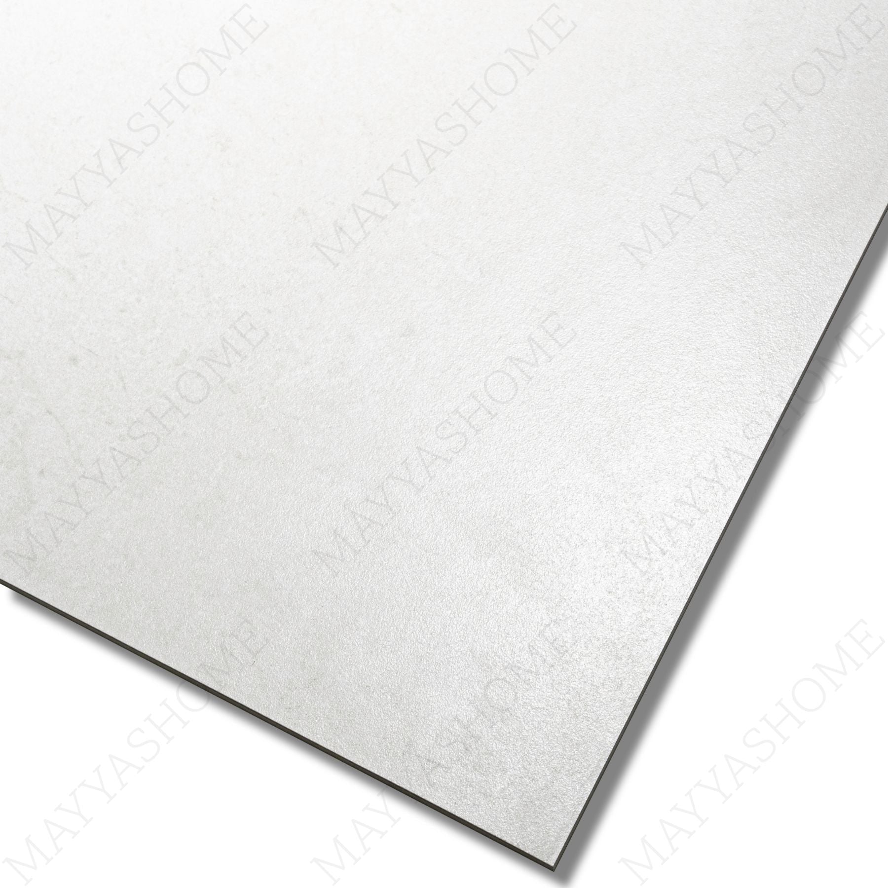 Pure Luxe White porcelain tile in 60x120cm size with luxury marble effect, bright white tones and durable 9mm thickness for walls and floors.