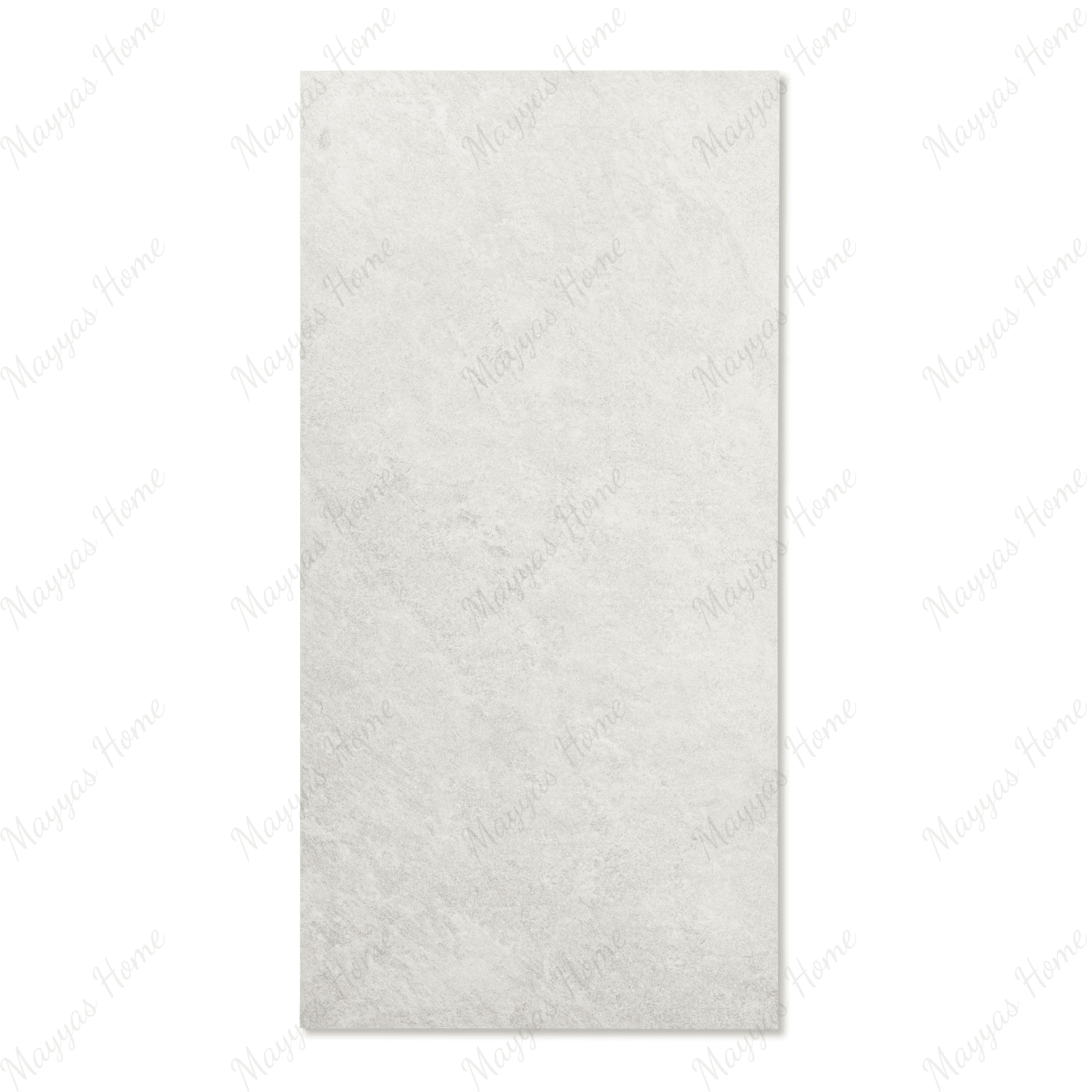 Quartz White porcelain tile 60x120cm 2mm thickness, white stone look design, durable porcelain tile for modern floors and walls.