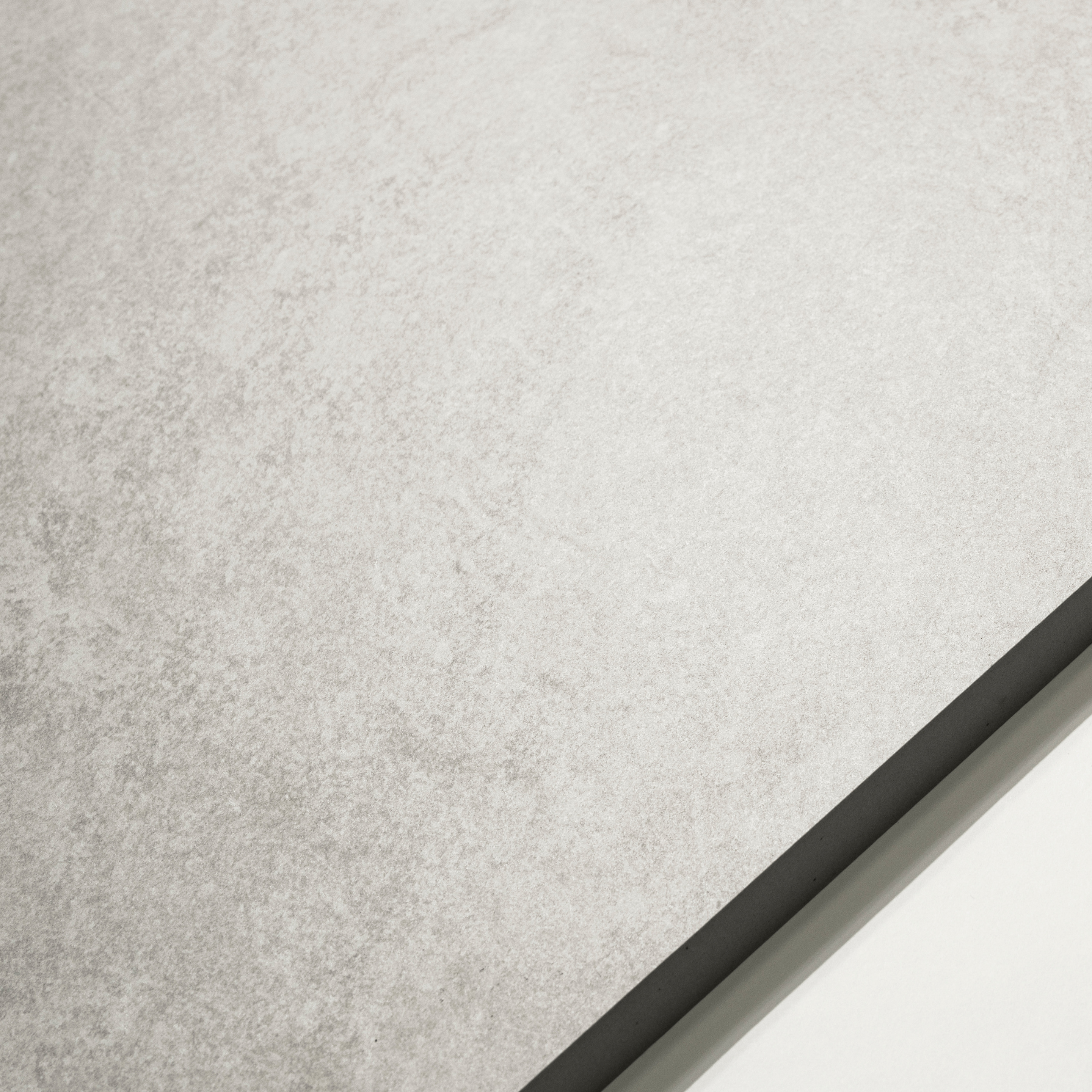 Quartz White porcelain tile 60x120cm 2mm thickness, white stone look design, durable porcelain tile for modern floors and walls.