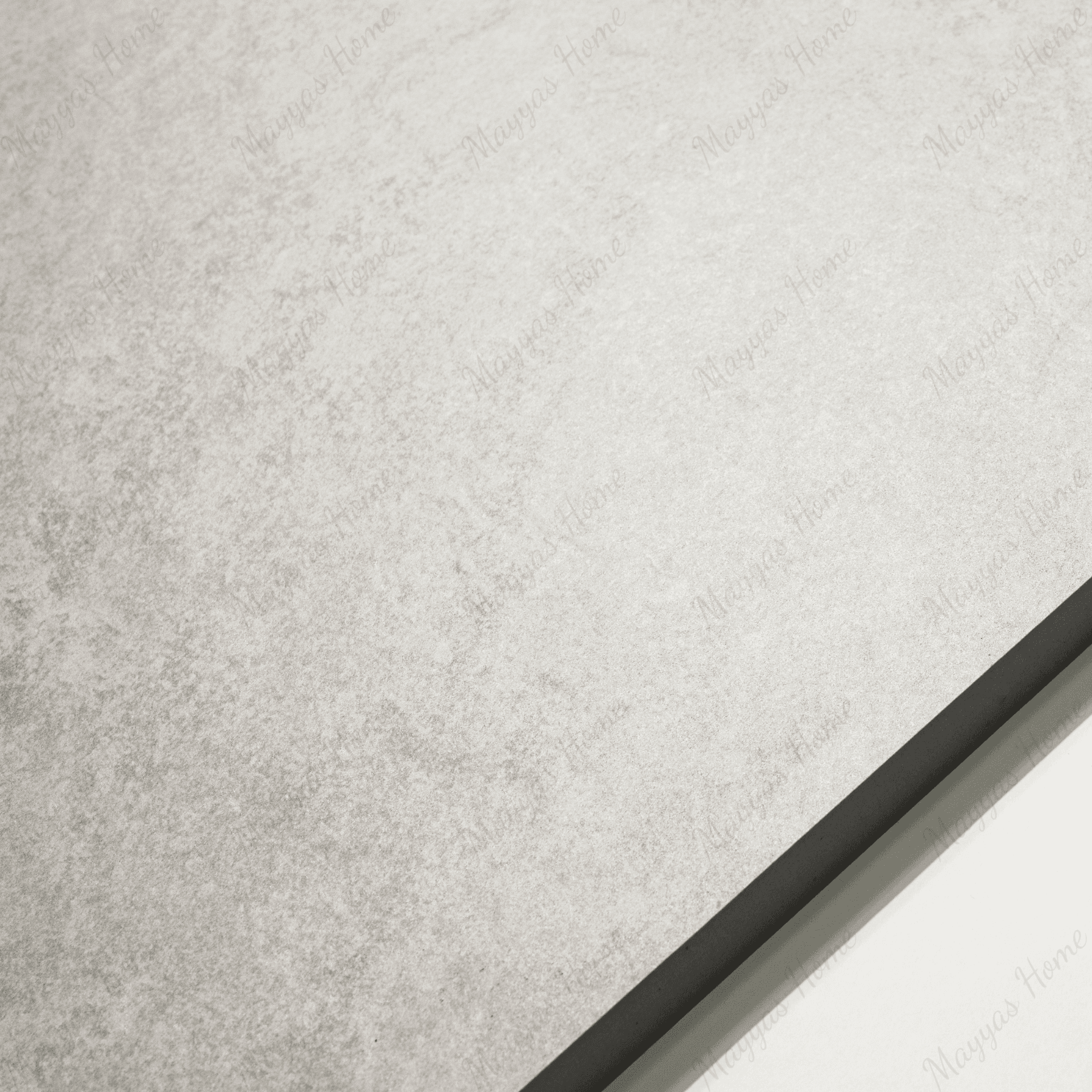 Quartz White porcelain tile 60x120cm 2mm thickness, white stone look design, durable porcelain tile for modern floors and walls.
