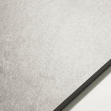 Quartz White porcelain tile 60x120cm 2mm thickness, white stone look design, durable porcelain tile for modern floors and walls.