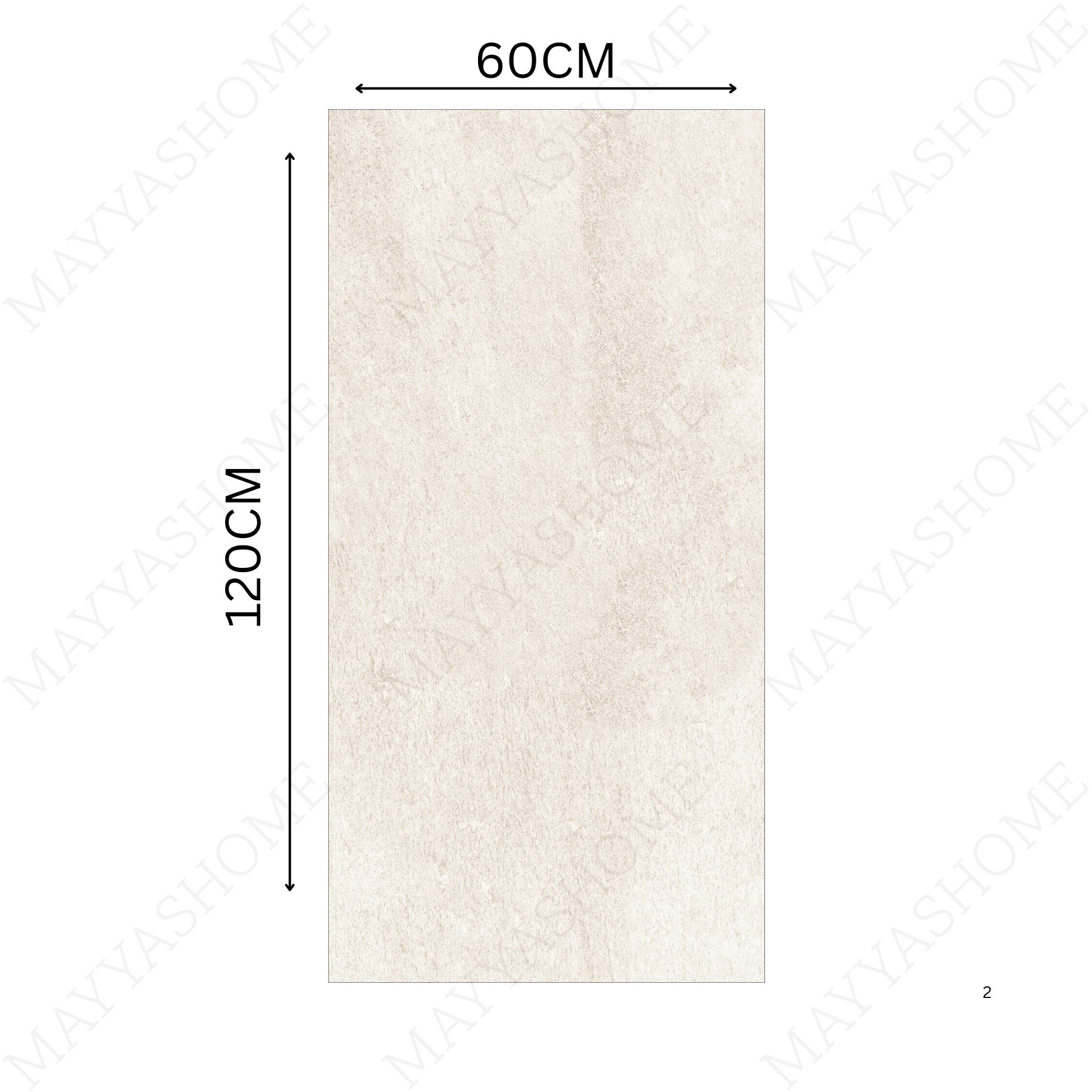 Quarzo White 60x120cm porcelain tile, 20mm thick with R11 slip-resistant rough matt finish. Elegant quartz look, ideal for outdoor and high-traffic spaces.