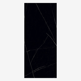 ROYAL MARQUINA 120x278cm black marble look tile with elegant veining and a luxurious glossy finish. A premium large format tile for sophisticated interiors.