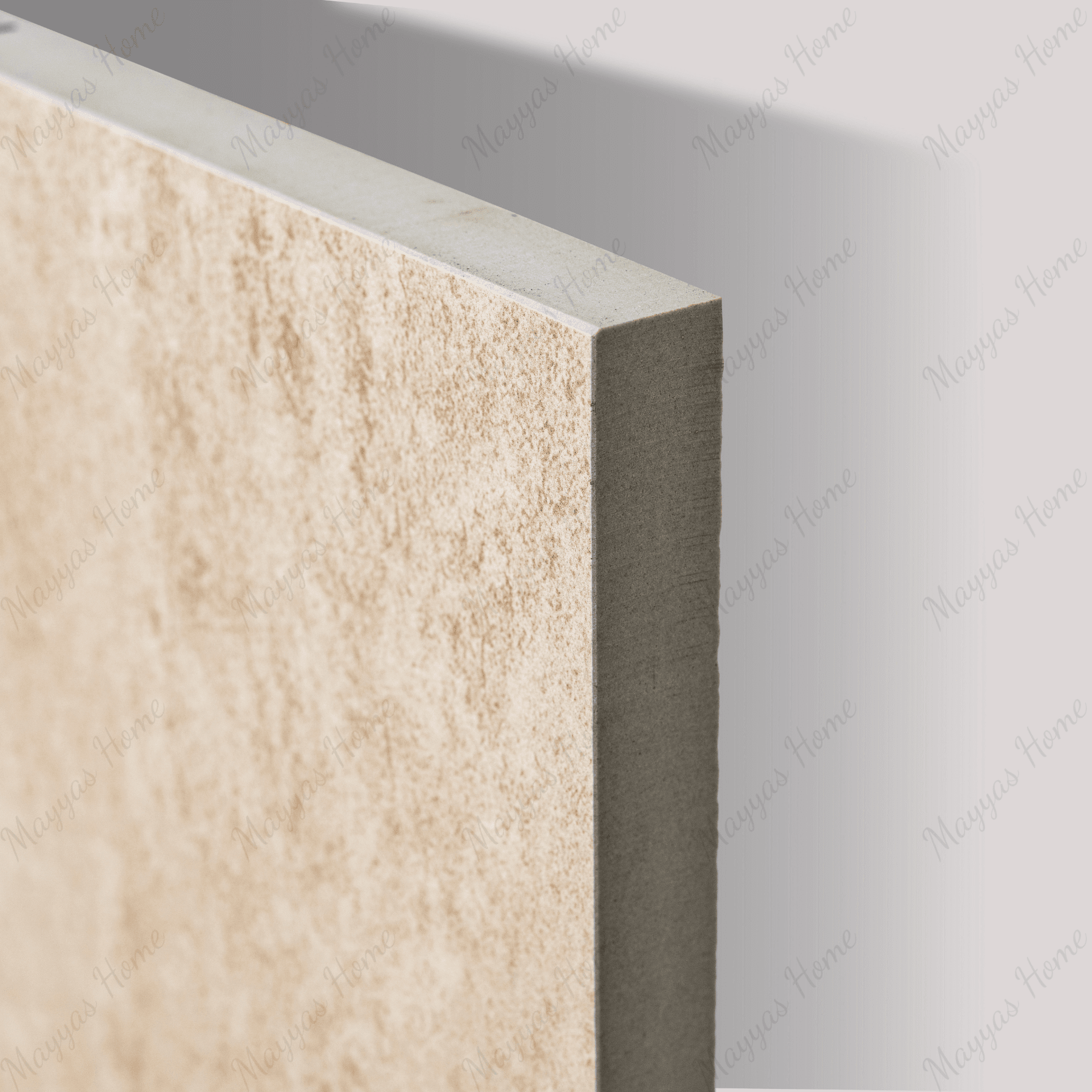 Rasa Beige porcelain tile 60x120cm 2mm thickness, beige stone look design, durable porcelain tile for modern floors and walls.