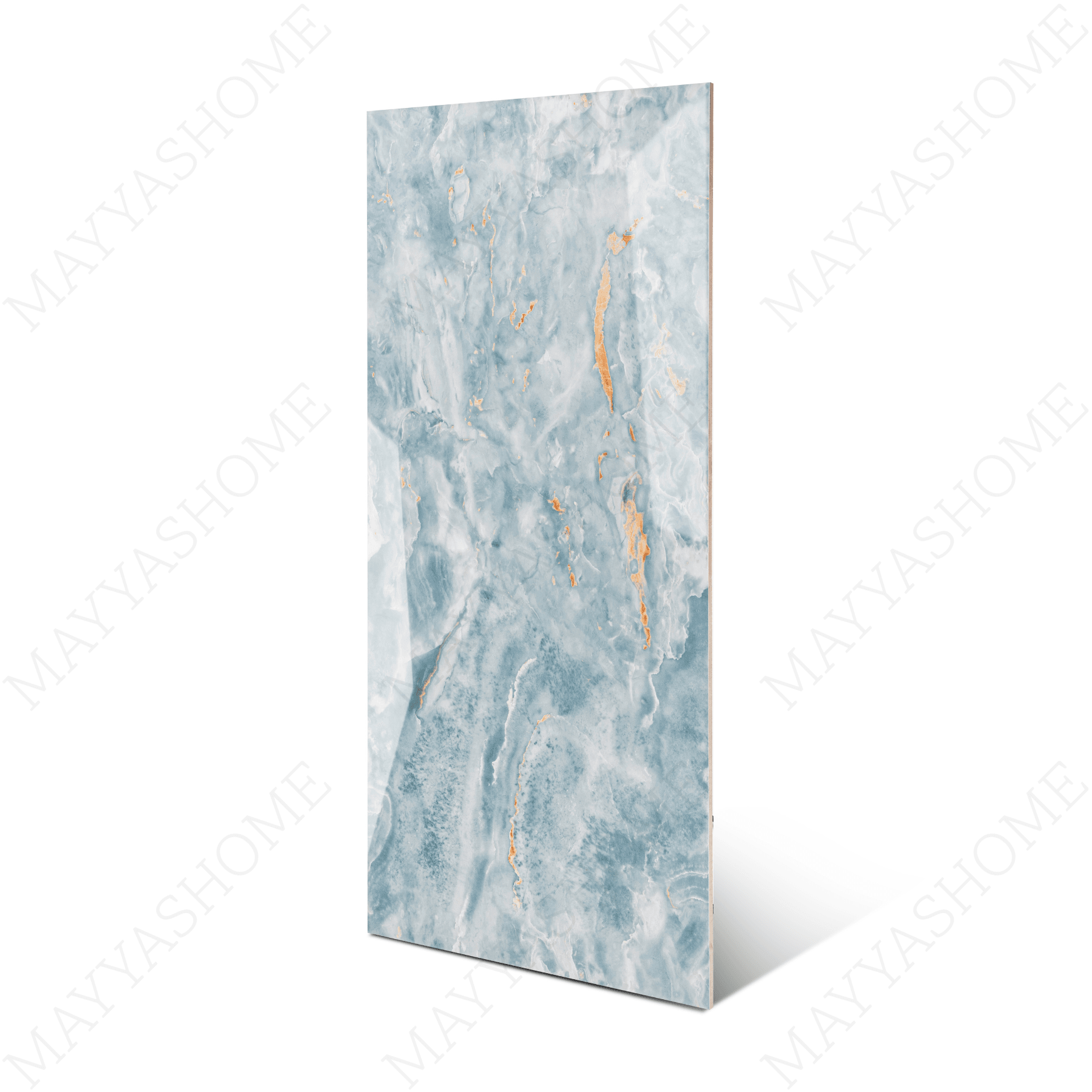 Regal Aqua porcelain tile 60x120cm 9mm thickness, aqua marble look design, durable porcelain tile, ideal for modern floors and walls.