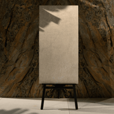 Rock Sterlina Henna porcelain tile 60x120cm 9mm thickness, brown stone look design, durable porcelain tile for warm modern floors and walls.
