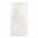Ronda Brown glossy marble effect porcelain tile 60x120cm with 9mm thickness features warm brown tones, elegant veining and polished finish.