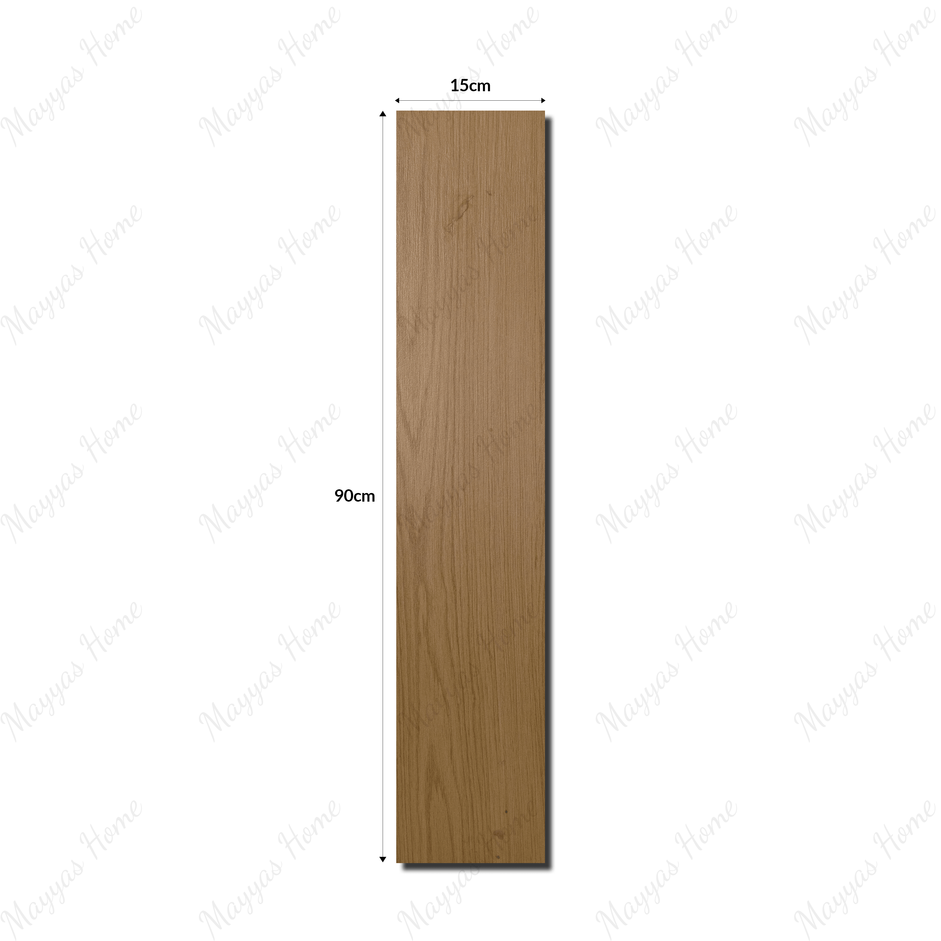 Rustic Teak 15x90cm porcelain slab with rich teak tones. Wood-look design, durable, low-maintenance, and perfect for warm, stylish interiors.