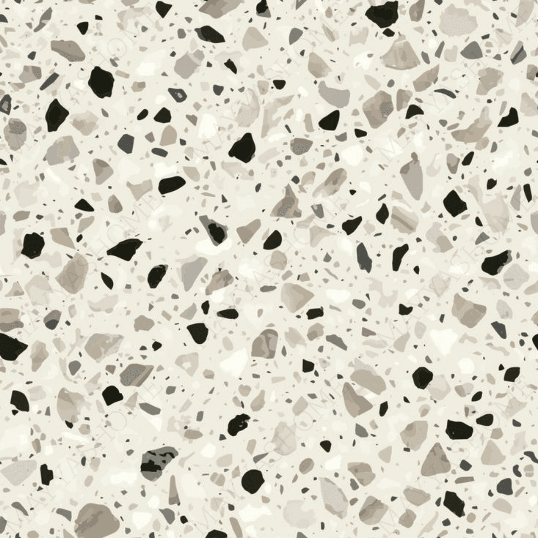 SAUDI Matt Porcelain Tile 45x45cm – 12MM Thick Natural Stone Look Floor & Wall Tile