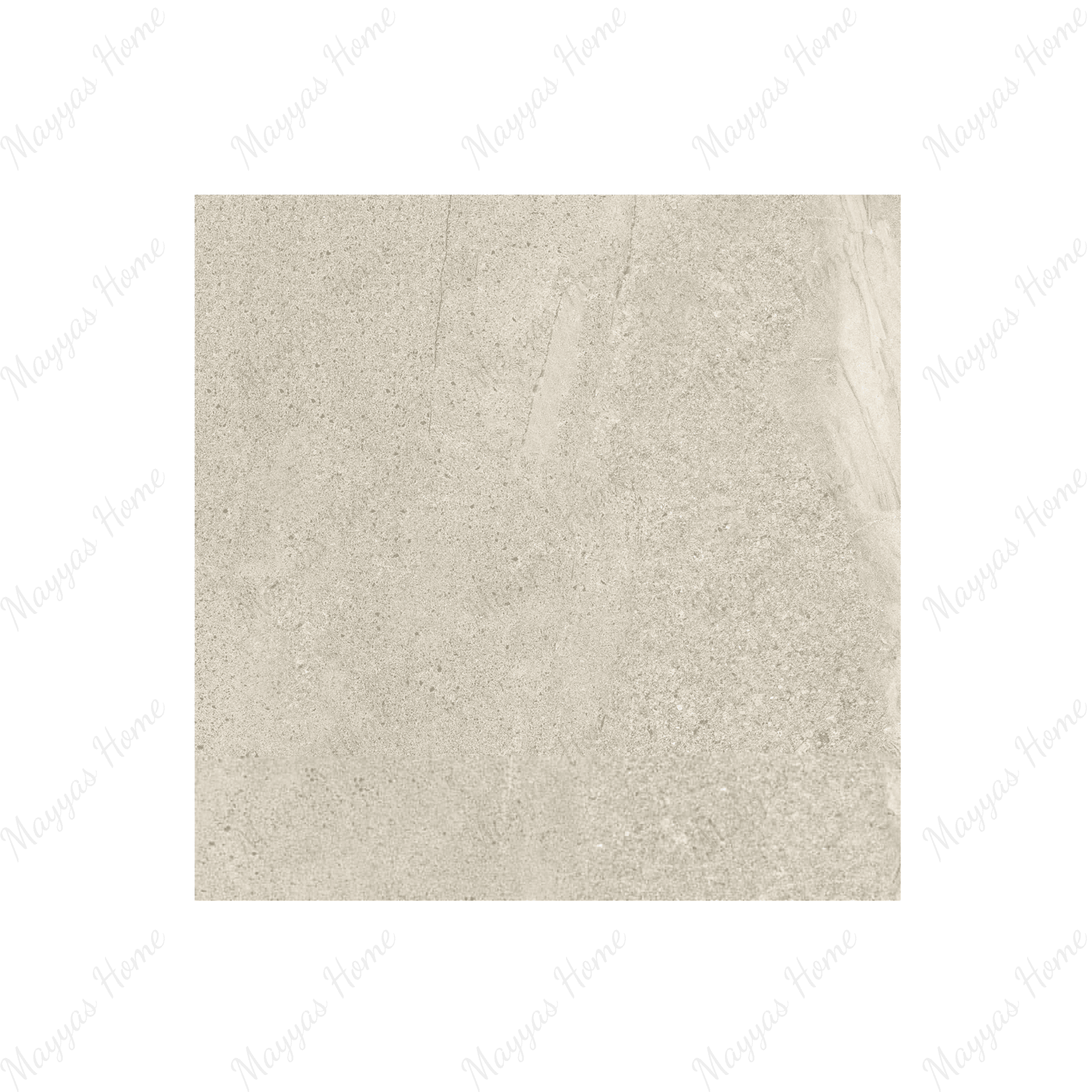 SAUDI Matt Porcelain Tile 12MM Beige Stone-Look, Slip-Resistant Finish