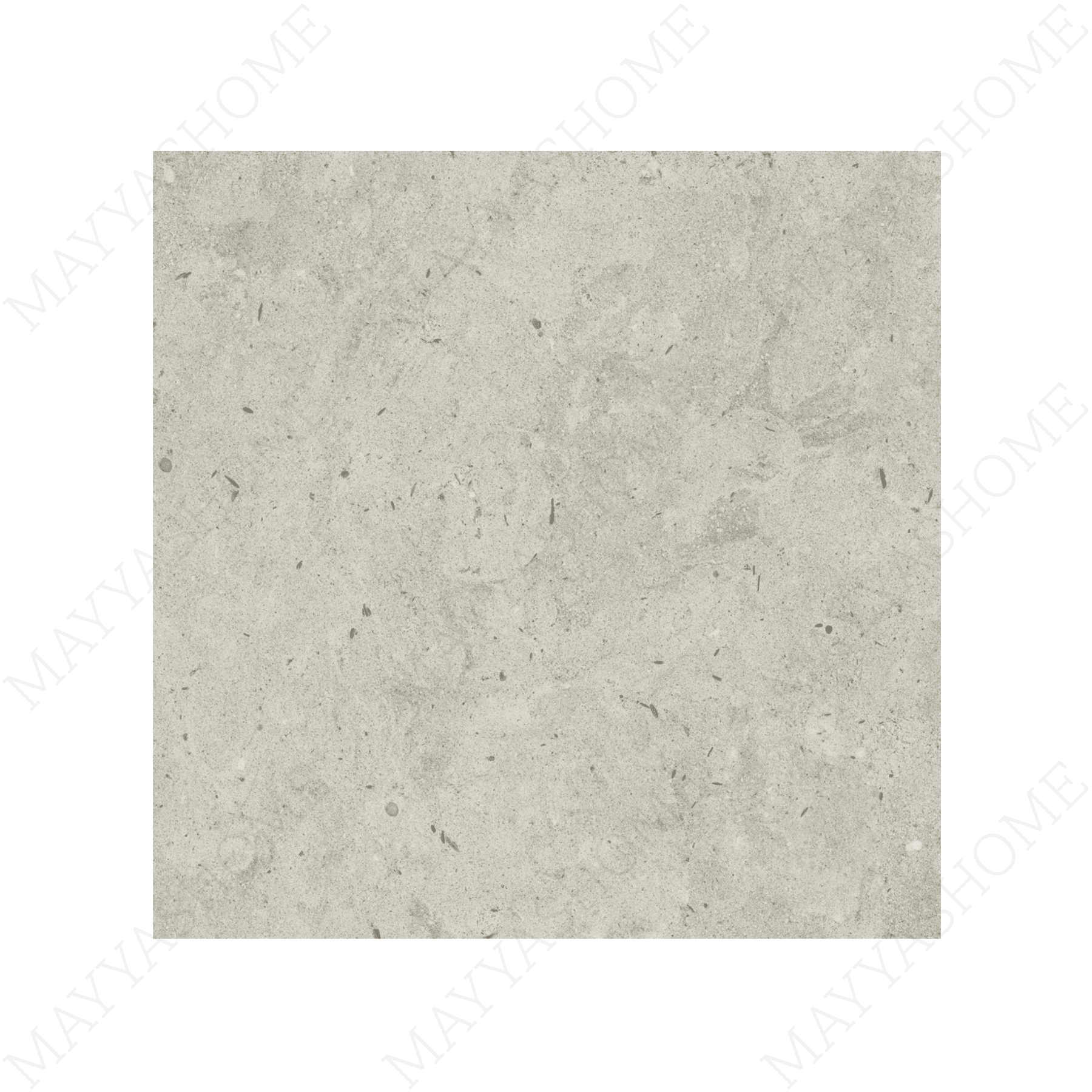 SAUDI Matt Porcelain Tile ASH GREY 12MM Stone-Look Finish