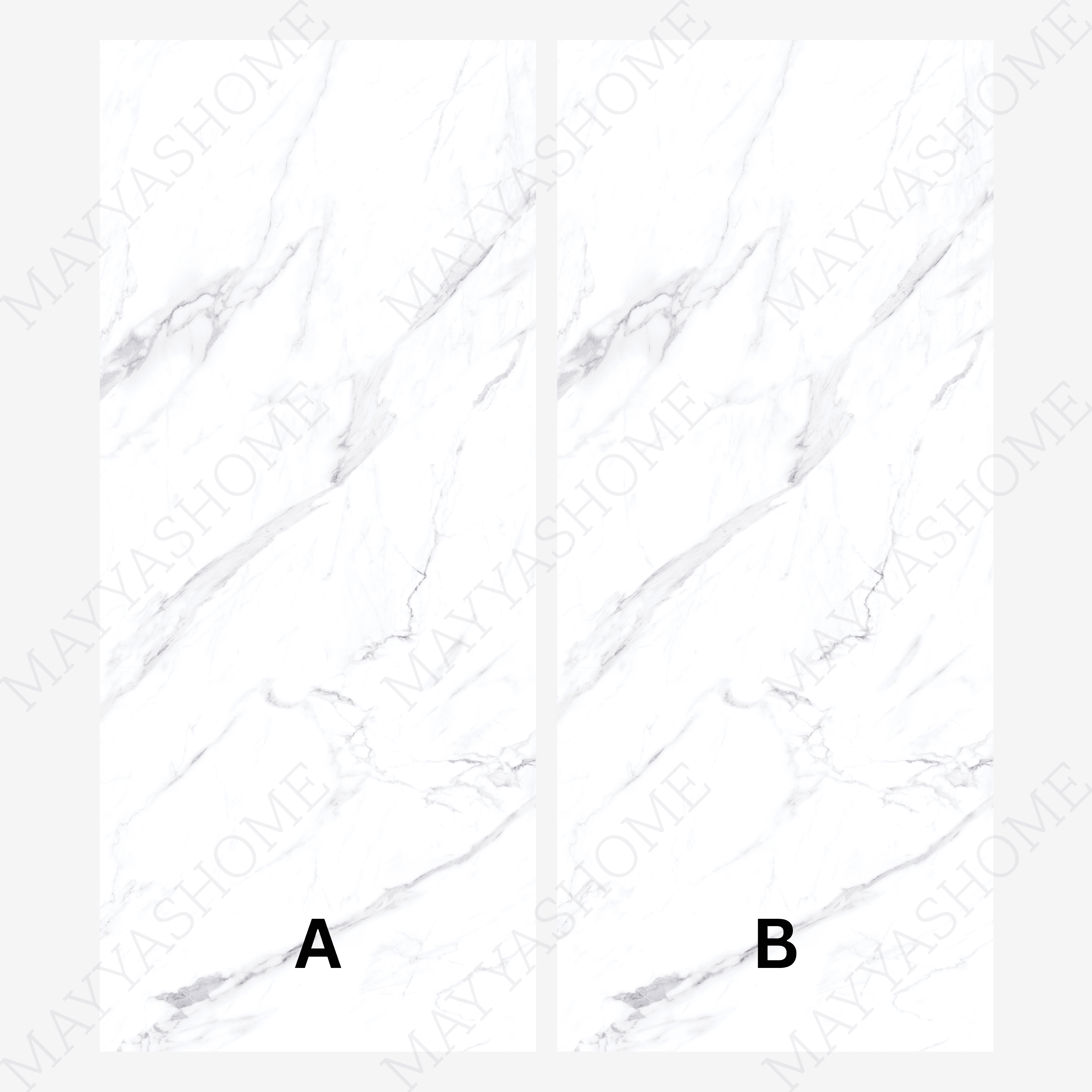 STATUARIO REGALIA 120x278cm white marble look tile with luxurious veining and a brilliant glossy finish. A premium large format tile for elegant interiors.