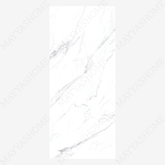STATUARIO REGALIA 120x278cm white marble look tile with luxurious veining and a brilliant glossy finish. A premium large format tile for elegant interiors.